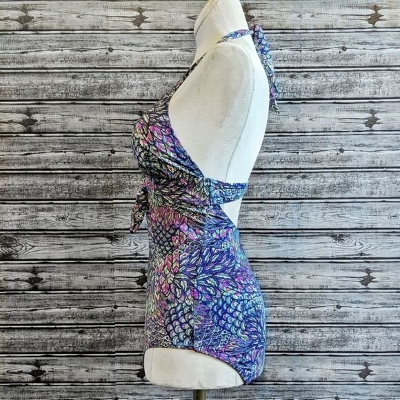 Maríe Meili | Halter Neck Neptune Swimsuit | XS - Picture 4 of 8